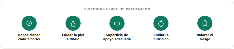 5 medidas clave de prevención